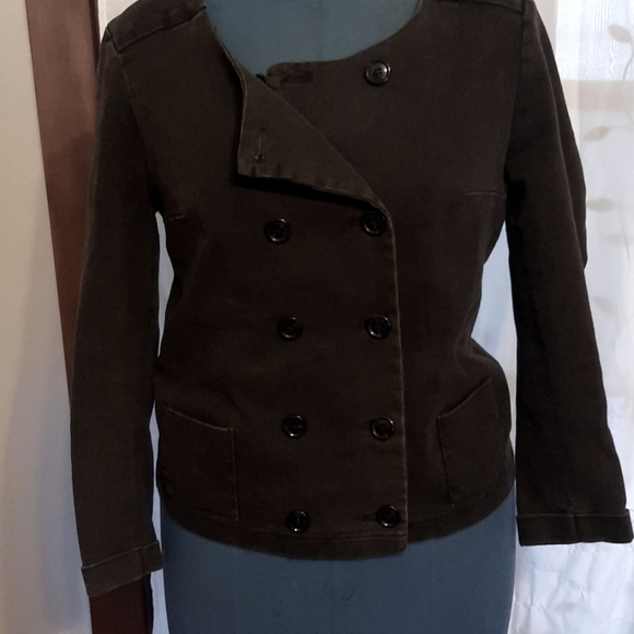Loup Jackets & Blazers - Loup spring weight jacket size Large in black.